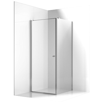 Душевой уголок Ambassador Elysium 111011111CX-100CX 100х100 стекло прозрачное профиль хром глянцевый без поддона